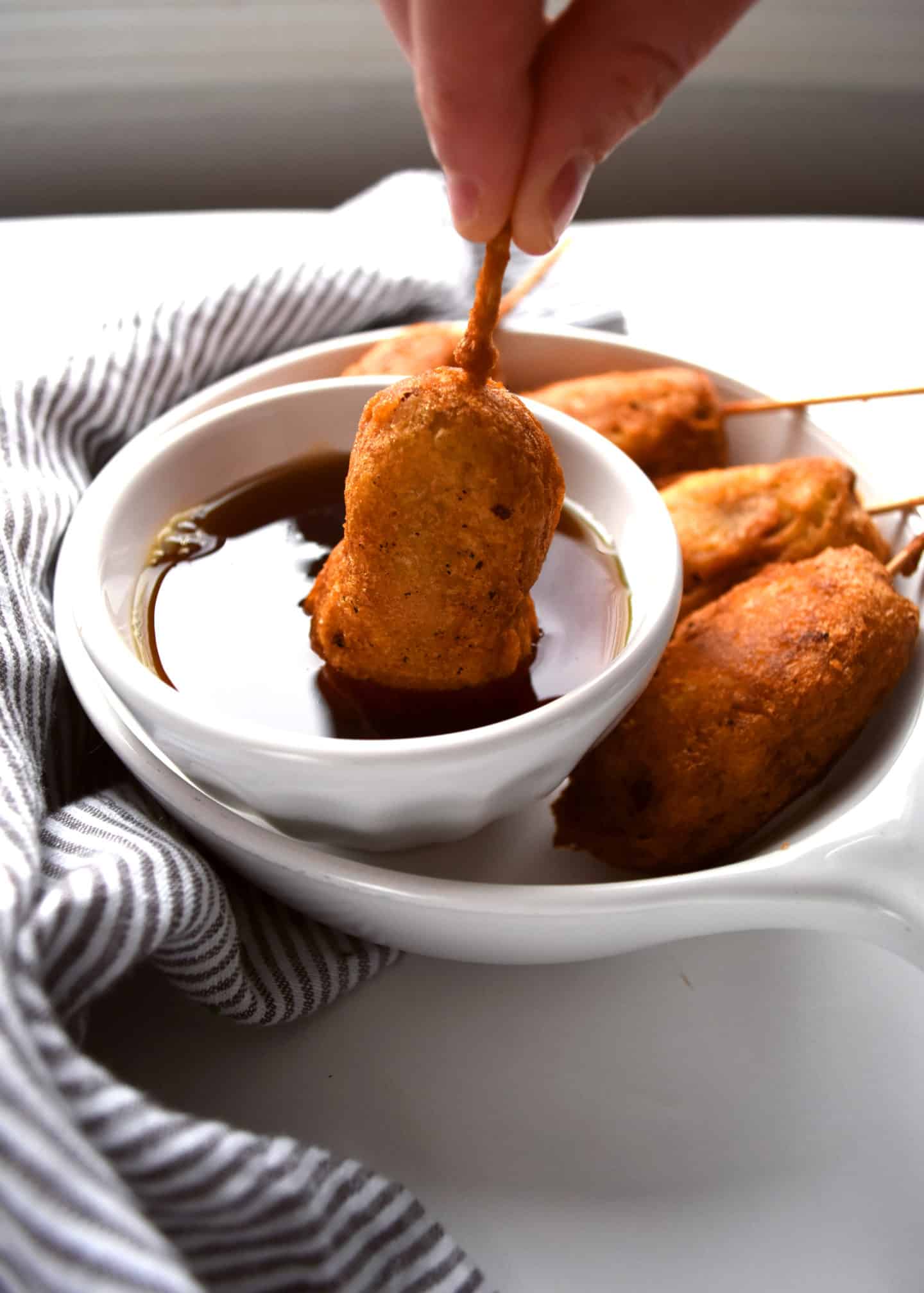 Sausage Pancake Dippers Recipe