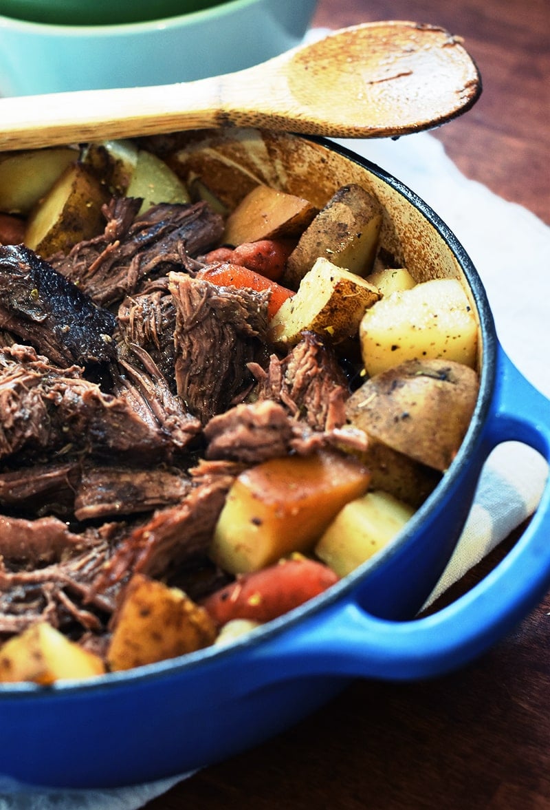 Dutch Oven Pot Roast Recipe - Design Corral