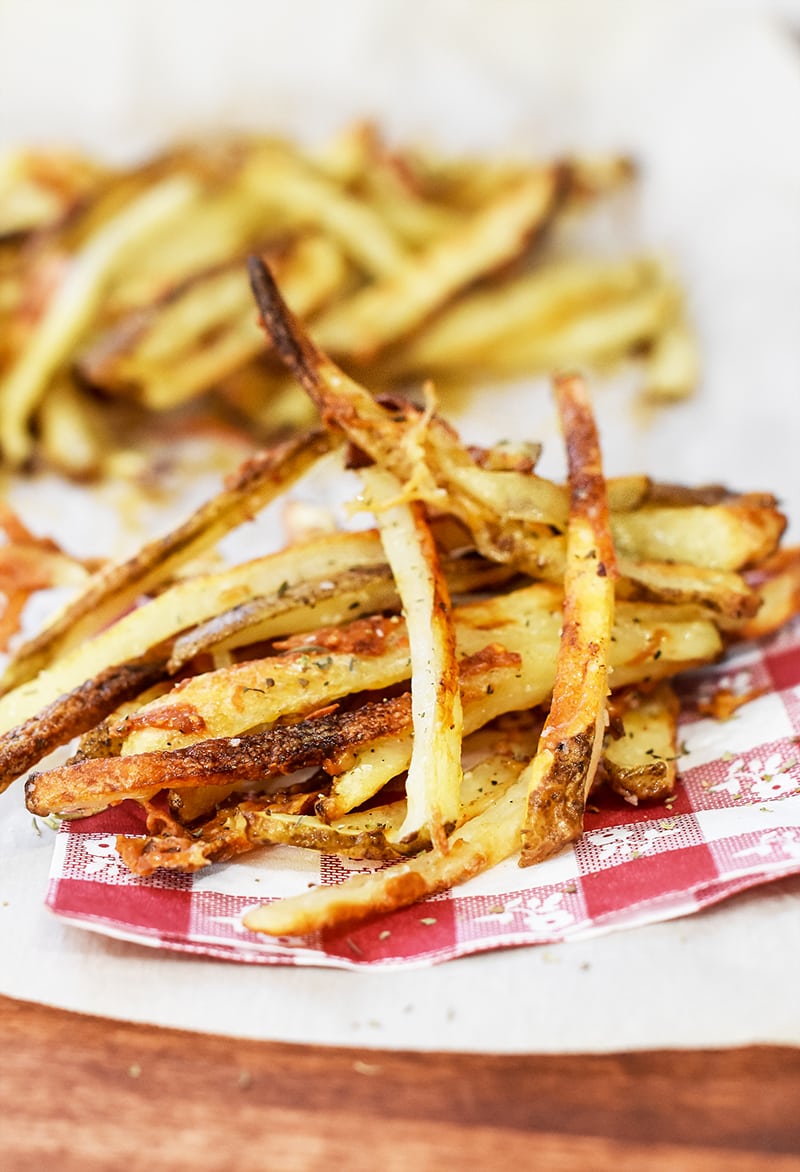 baked homemade french fries