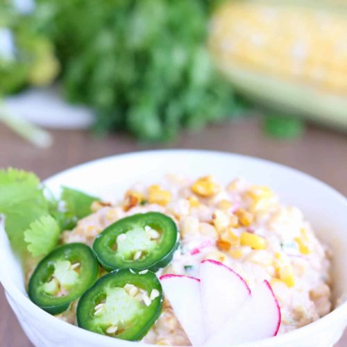 roasted corn salad with fresh sweet corn