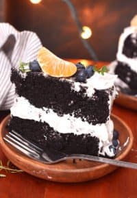 homemade chocolate cake