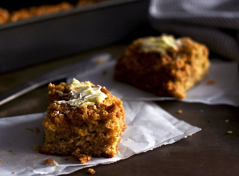 Classic Coffeecake with cinnamon streusel. Made with oat flour.