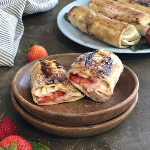 strawberry burrito