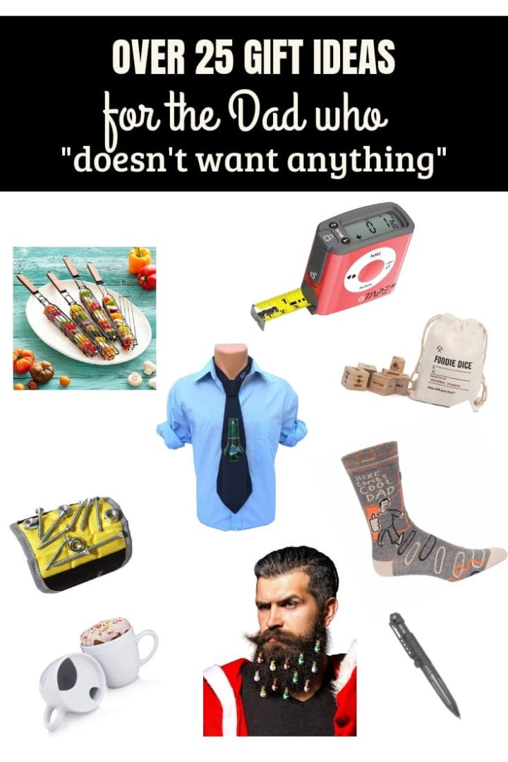 25 Gift ideas for Dad who "Doesn't Want Anything" (under 30) ⋆