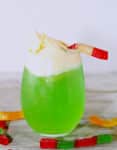 Scary Halloween Punch. Only 4 ingredients to make this Witch's Brew.