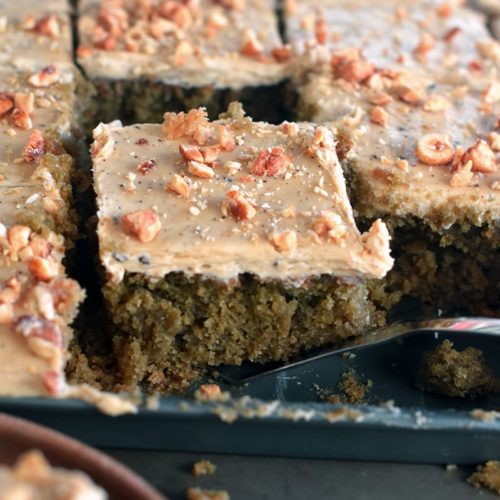 the very best old-fashioned peanut butter cake