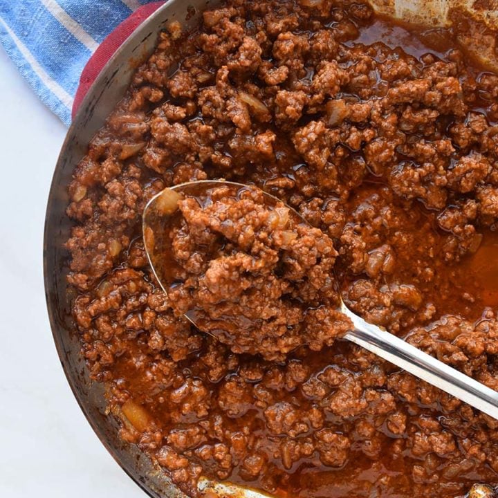 Homemade Sloppy Joes (the BEST recipe!) ready in under 30 minutes!