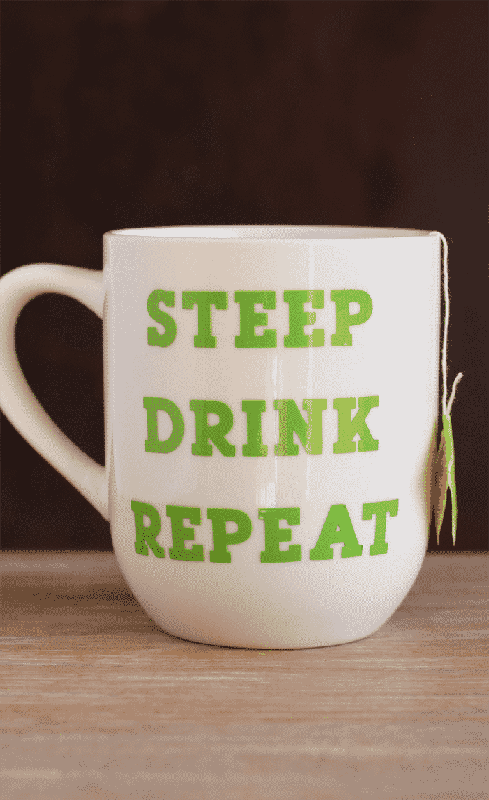 DIY Tea Lovers Mug by It Happens in a Blink