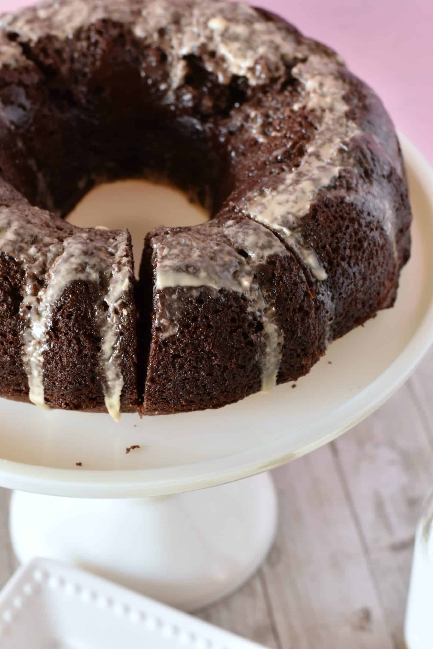 Bailey's chocolate cake is a great way to combine chocolate and baileys