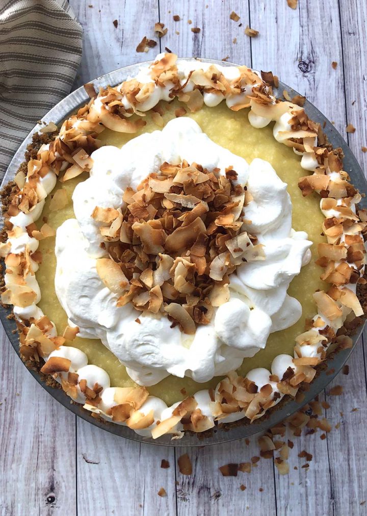 old-fashioned coconut cream pie