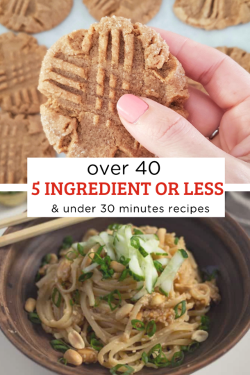 Over 40 5 Ingredient or Less