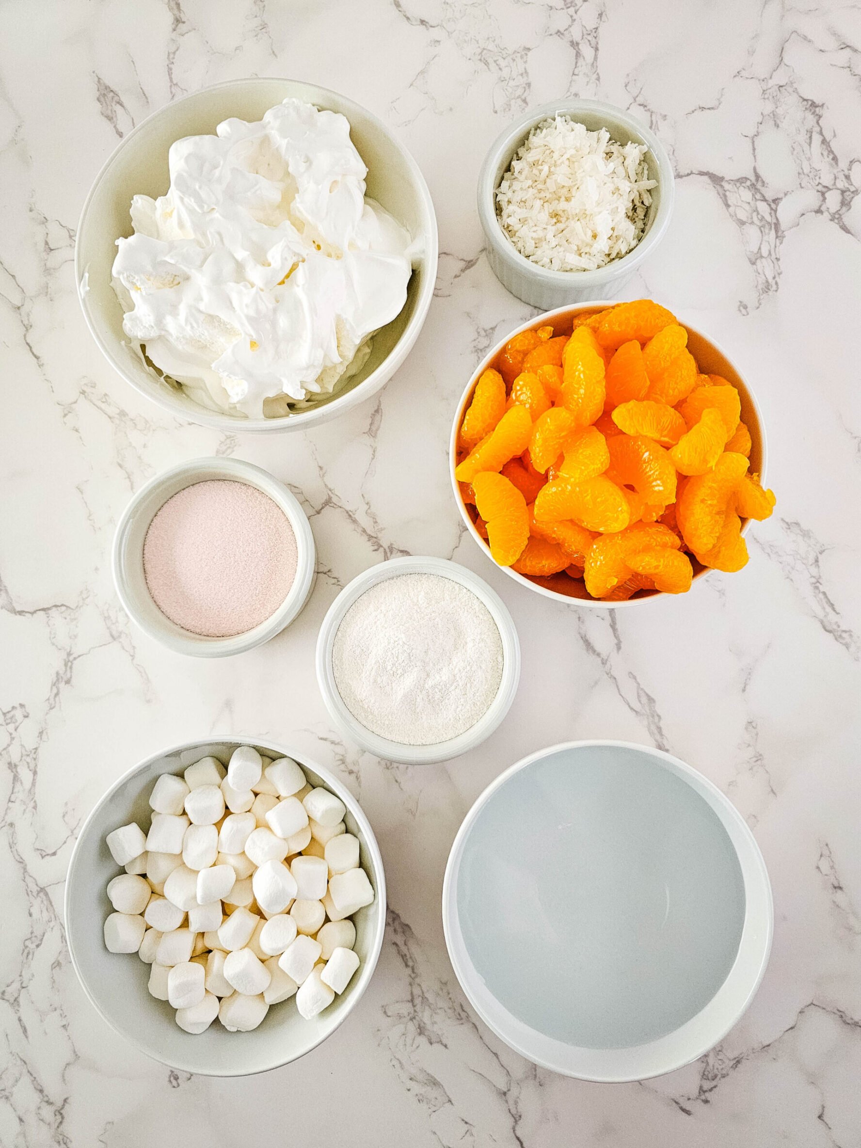 ingredients for mandarin orange jello salad