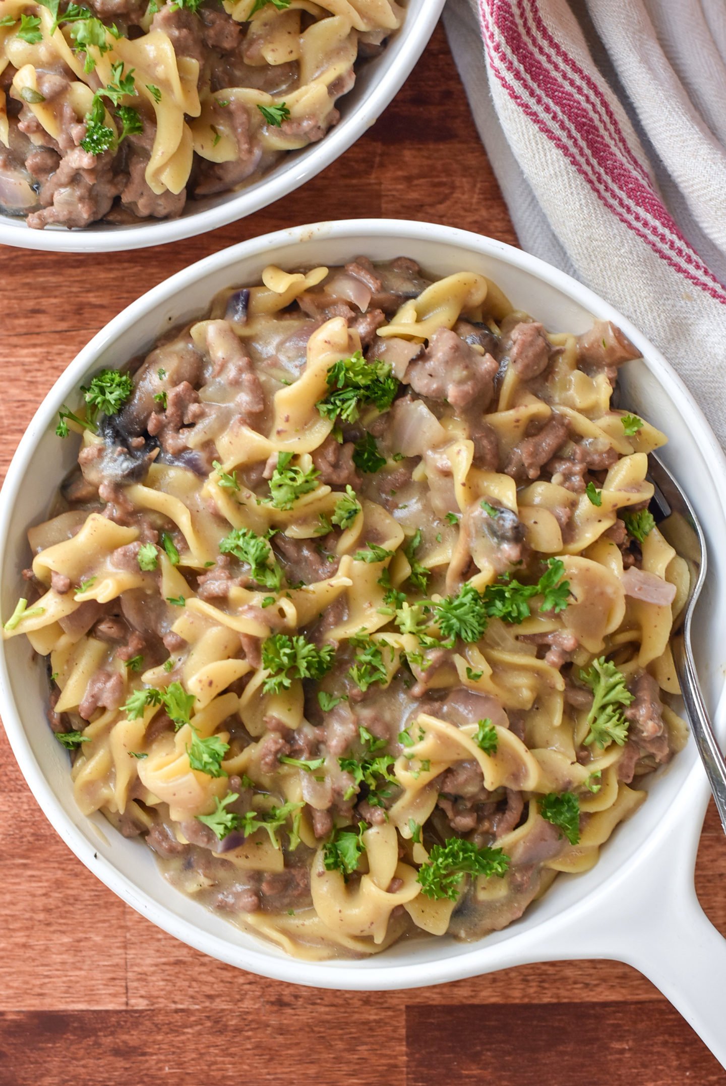 one pot beef stroganoff 