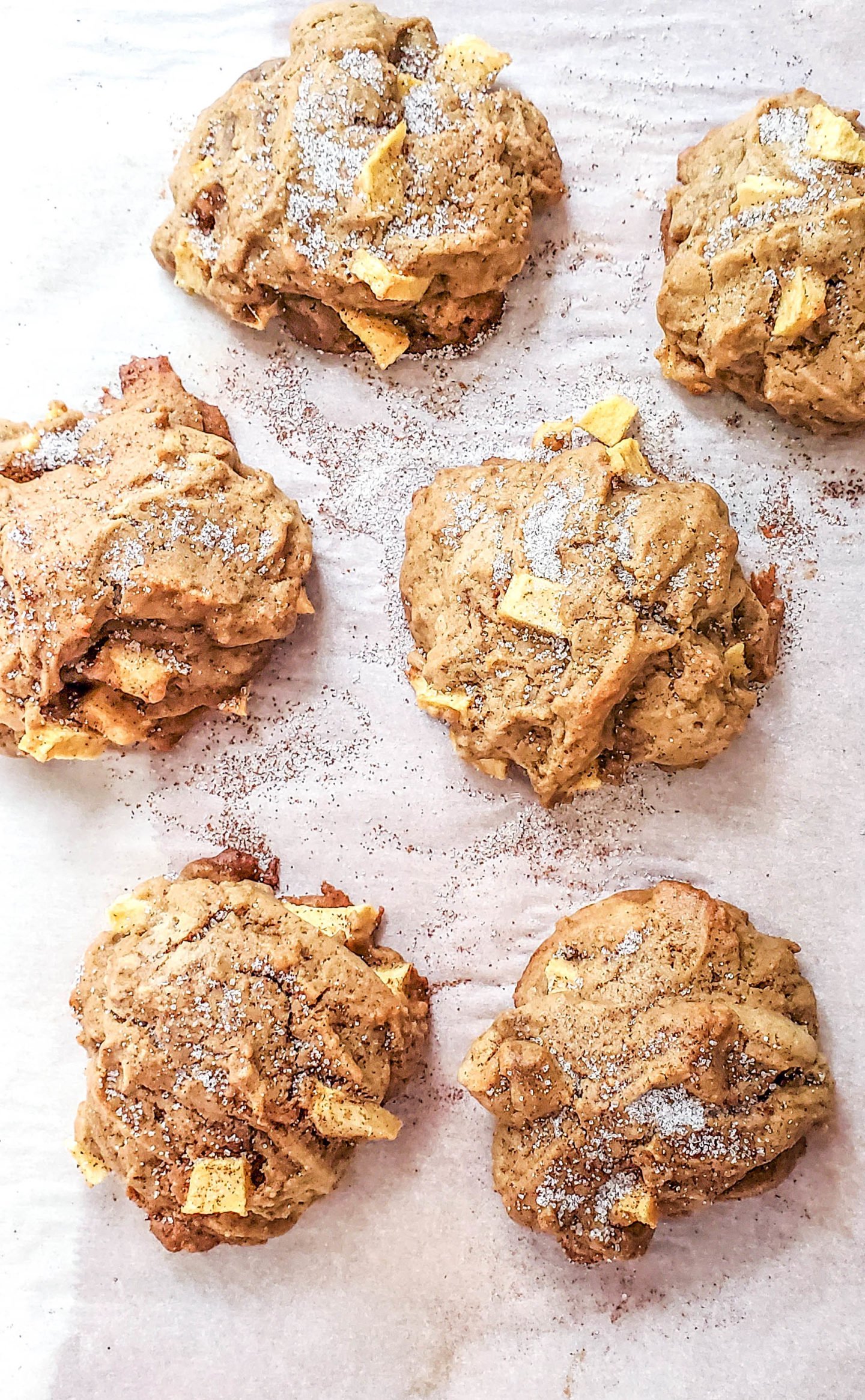 double ginger and apple cookies. #cookies #ginger #apple