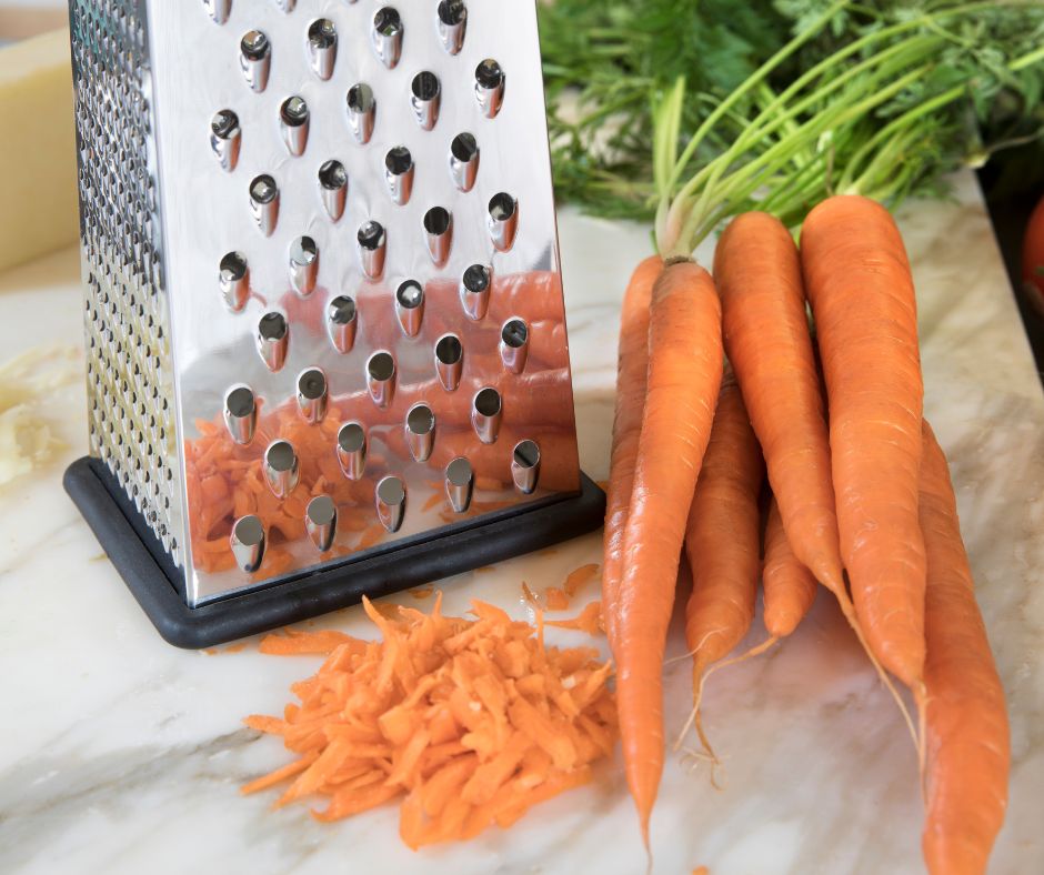 grating carrots