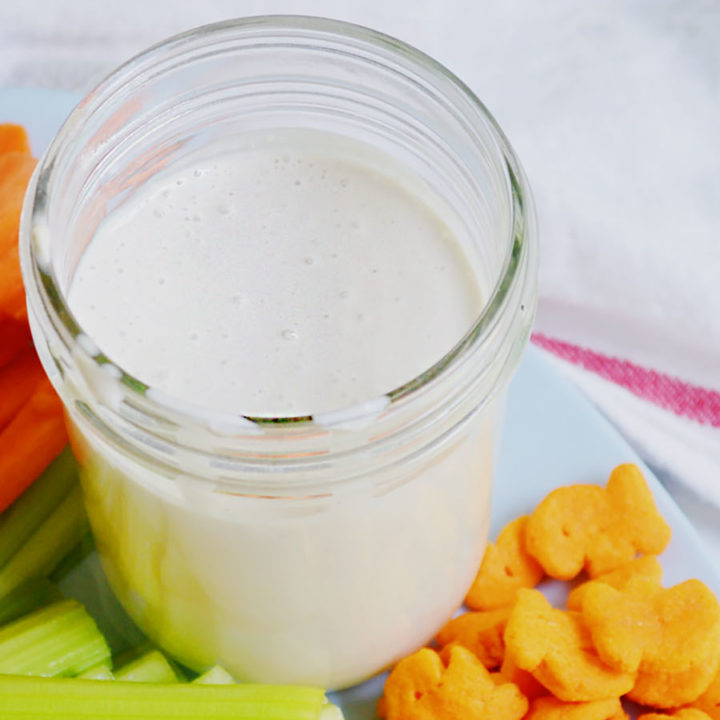 Homemade Yogurt Blue Cheese Dressing Quick & Easy