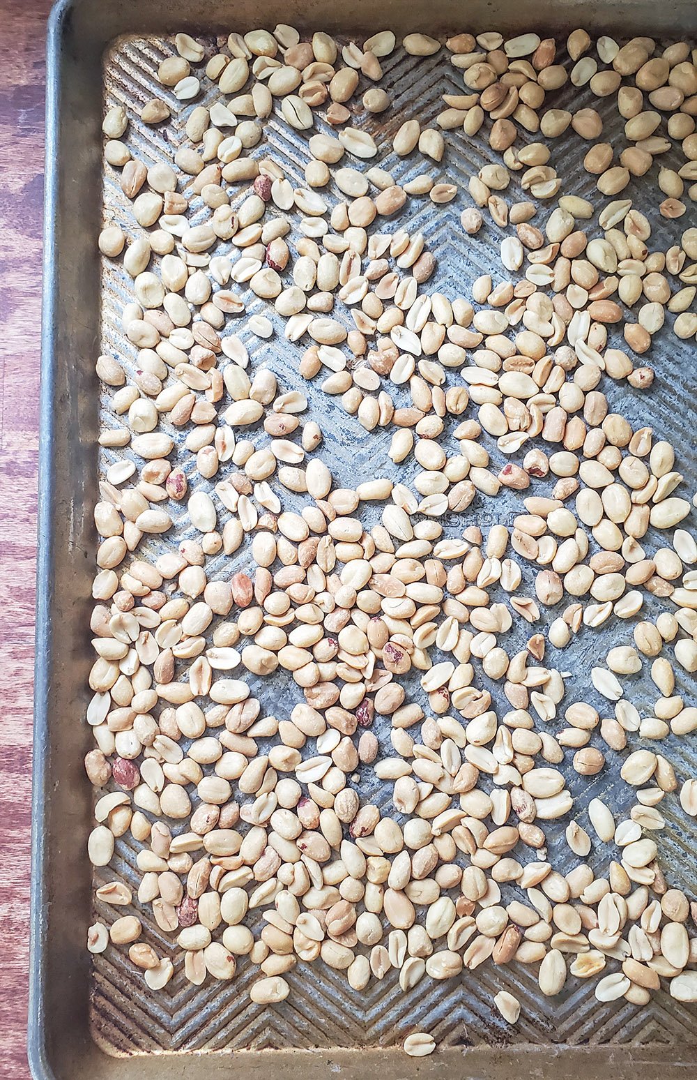 roasting peanuts for peanut butter