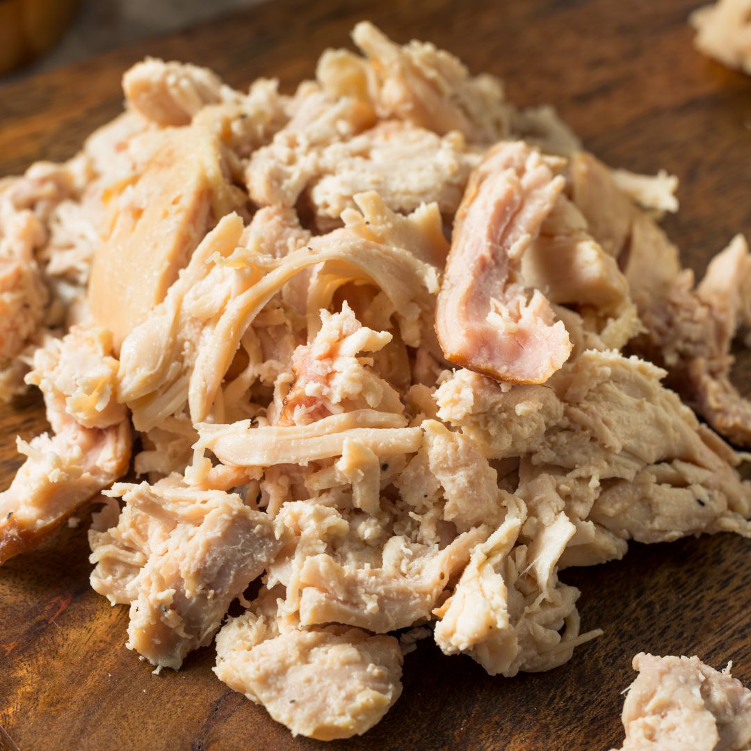 shredded chicken