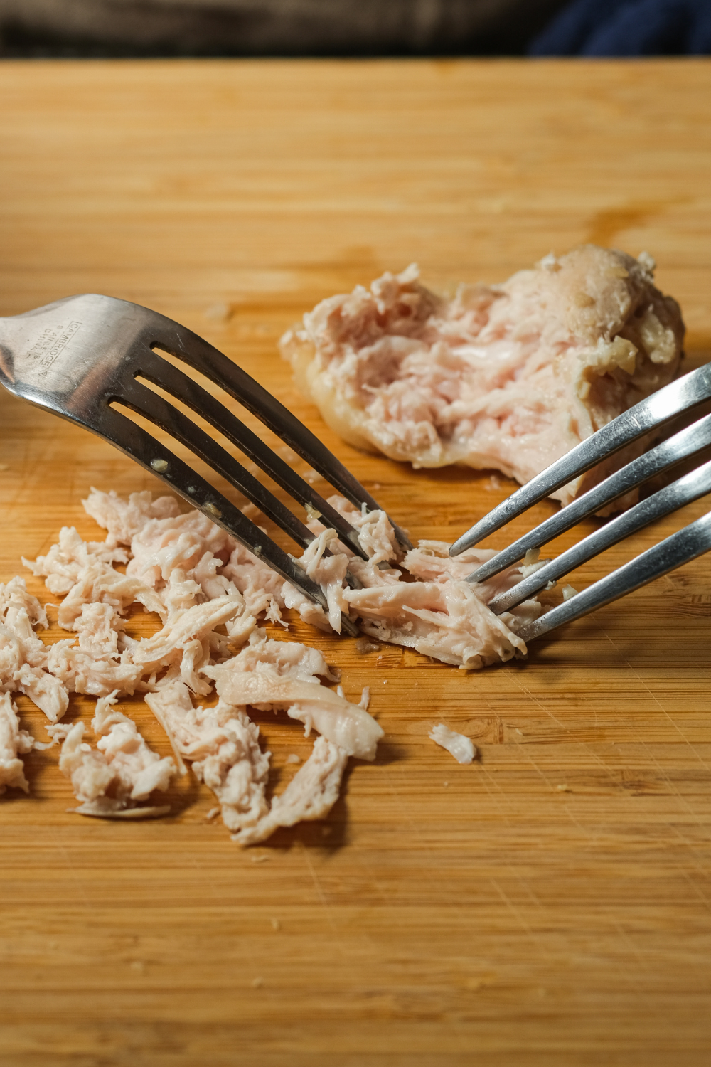 shredding chicken