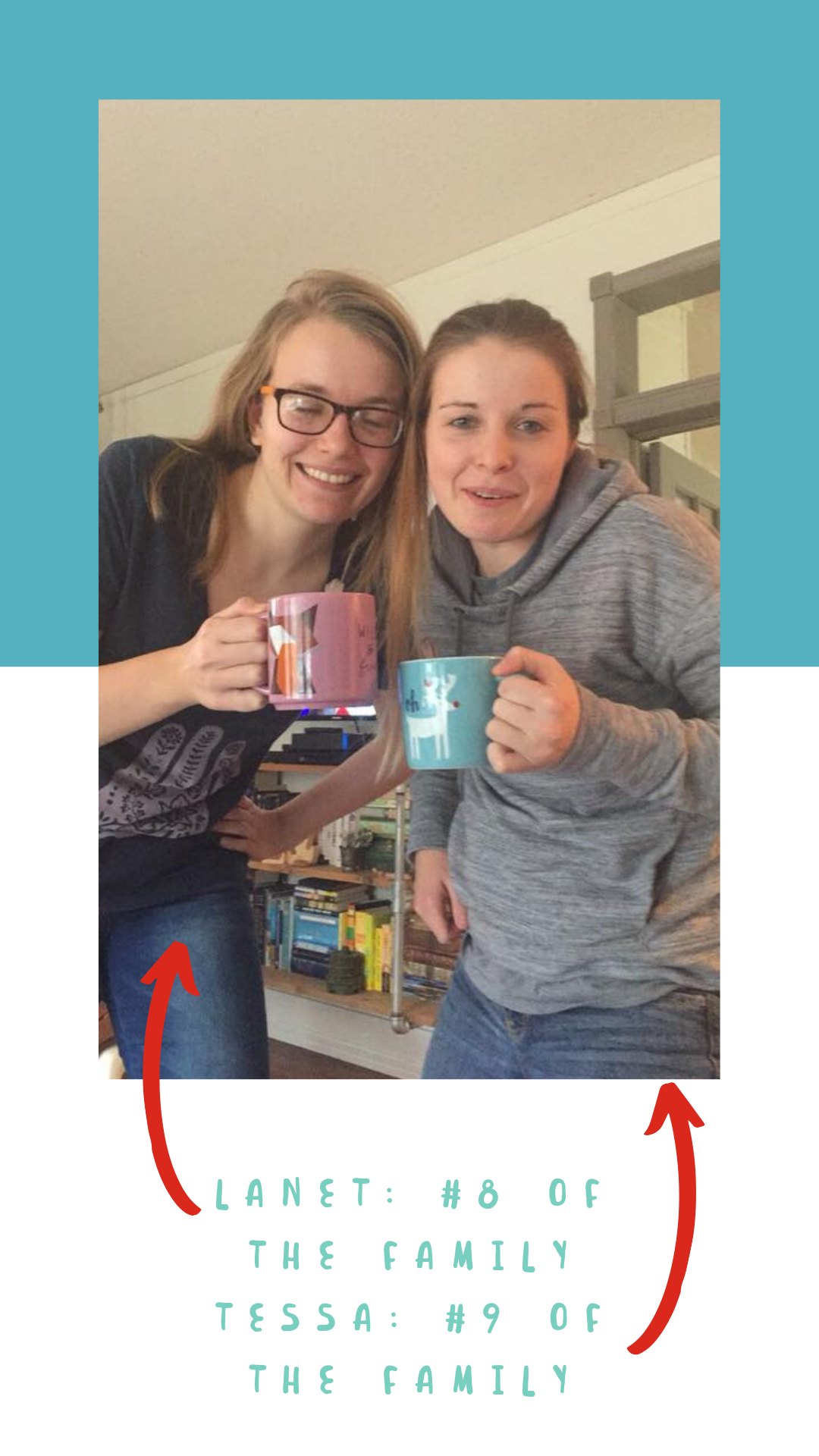 lanet and tessa with their coffee