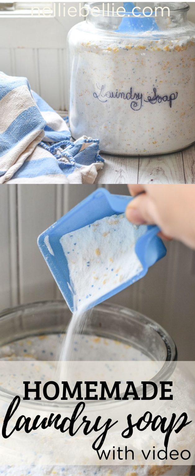 Homemade Powder Laundry Soap ⋆ NellieBellie