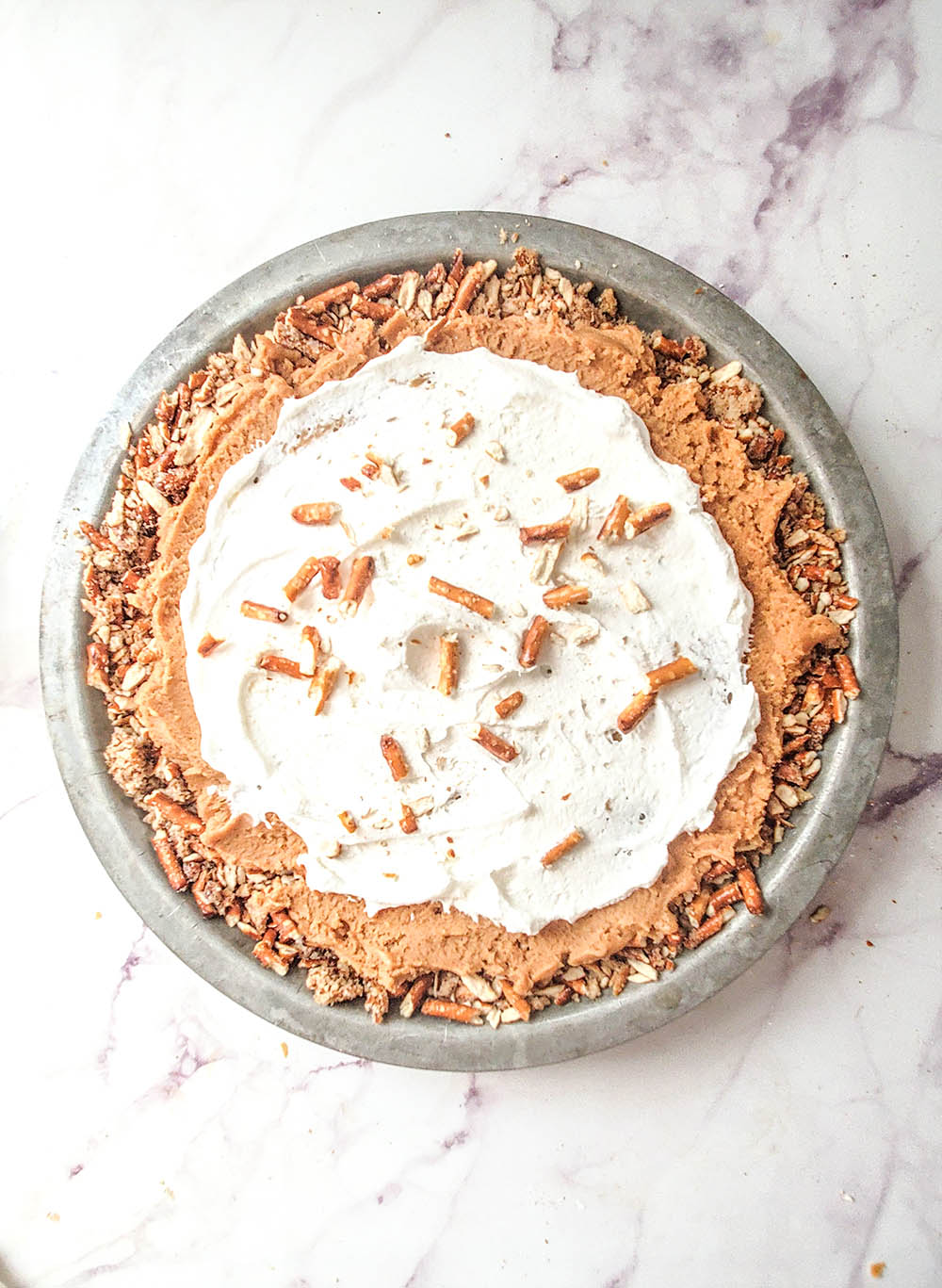 No Bake Peanut Butter Pie