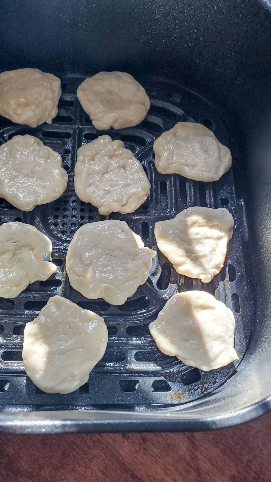 Easy Air Fryer Fried Dough ⋆ NellieBellie