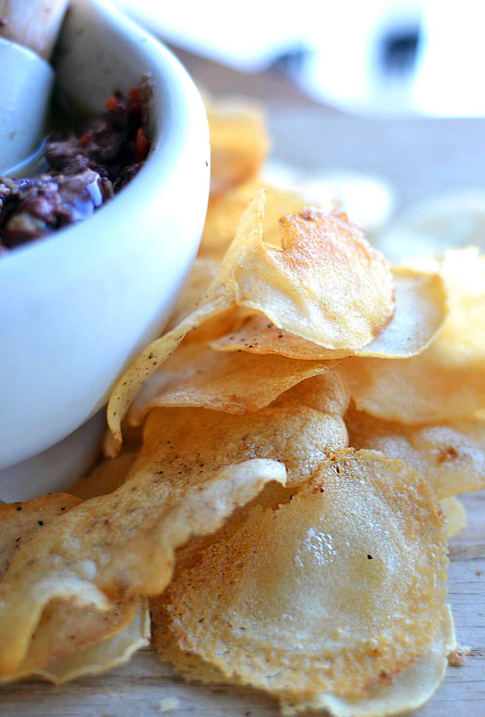 crispy and delicious gluten-free rice chips