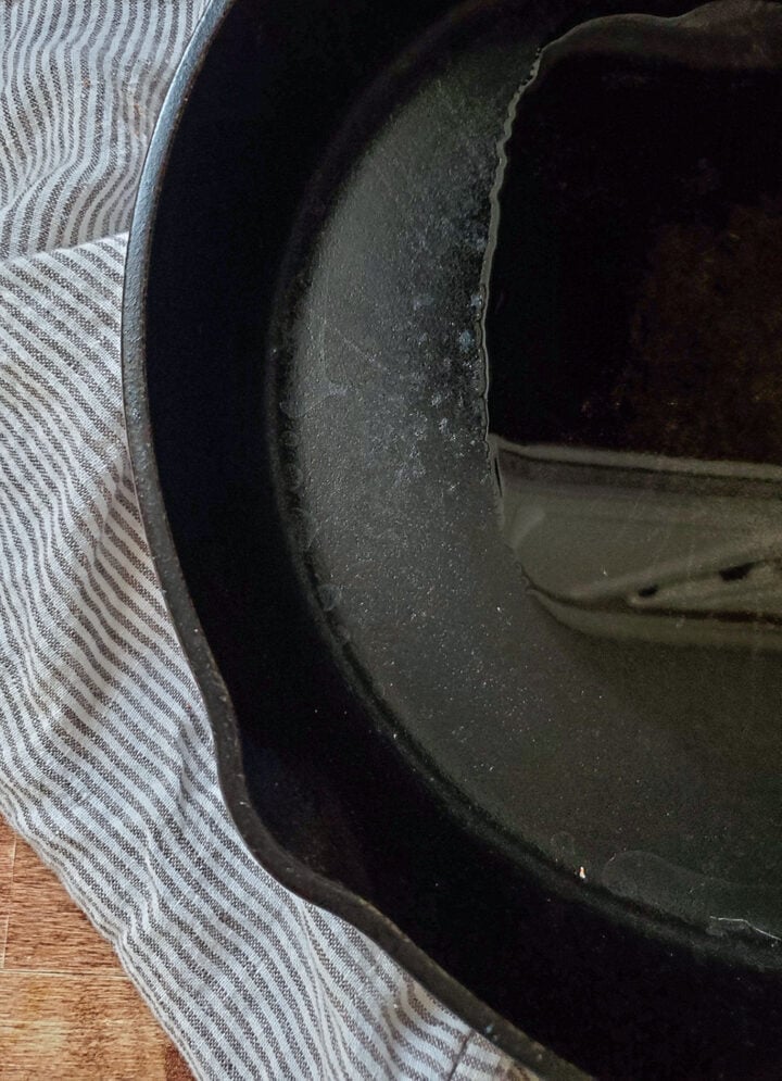 cast iron pan for Guinness beef roast