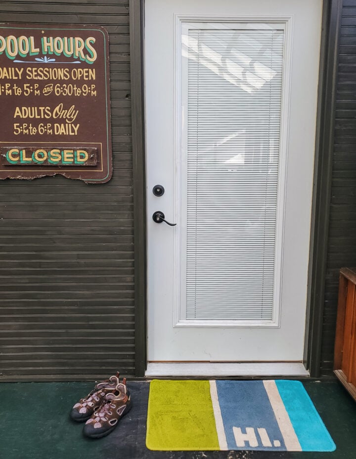 DIY doormat