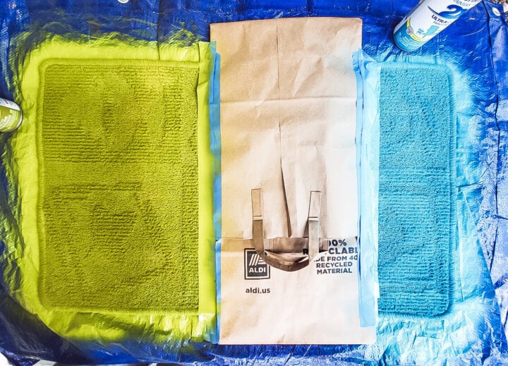Steps to making your own DIY painted doormat