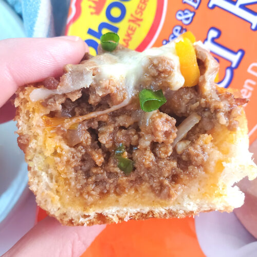 Sloppy joe stuffed bread
