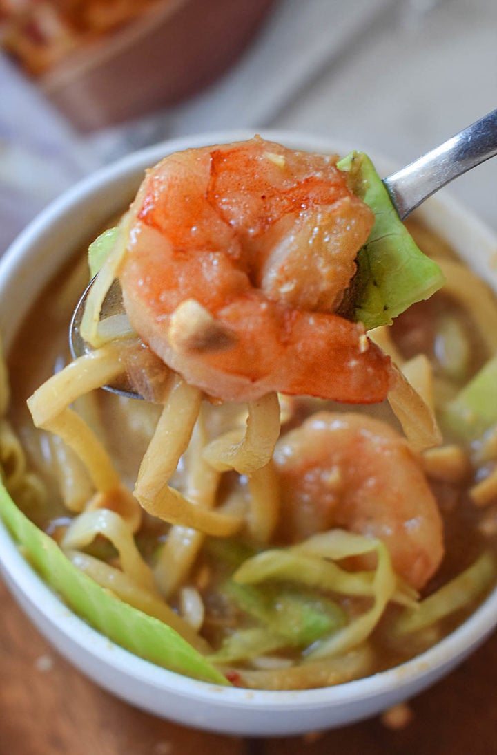 Easy Shrimp Udon Noodle Soup ( Dairyfree )