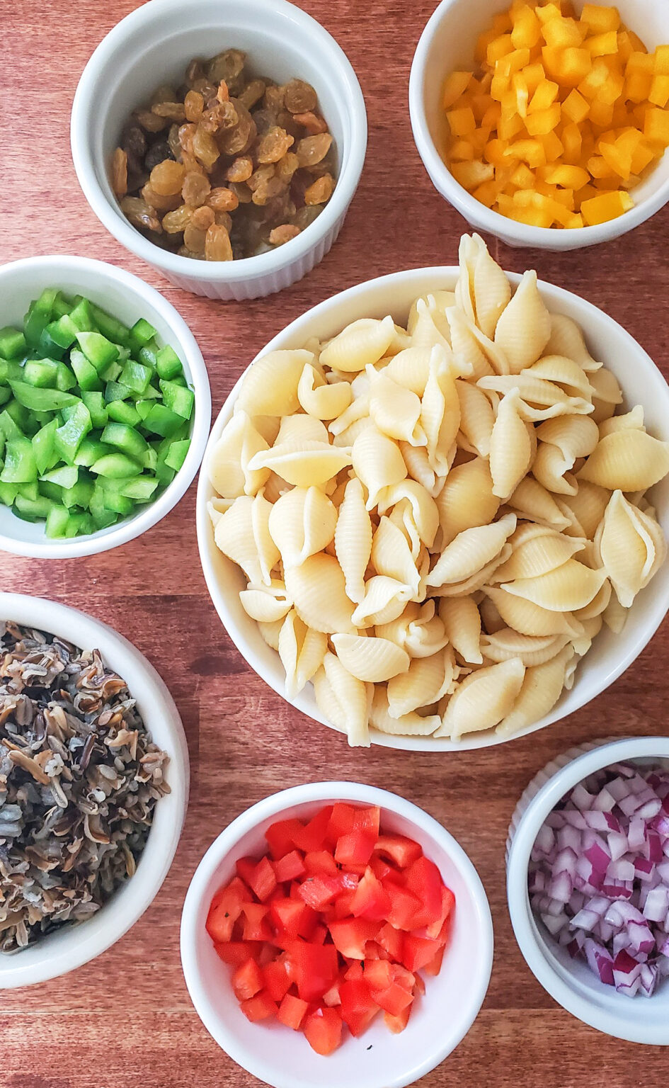 Wild Rice Pasta Salad // a picnic favorite! // dairyfree